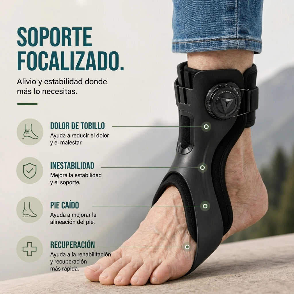 Férula para Pie Caído — Byora Flex™